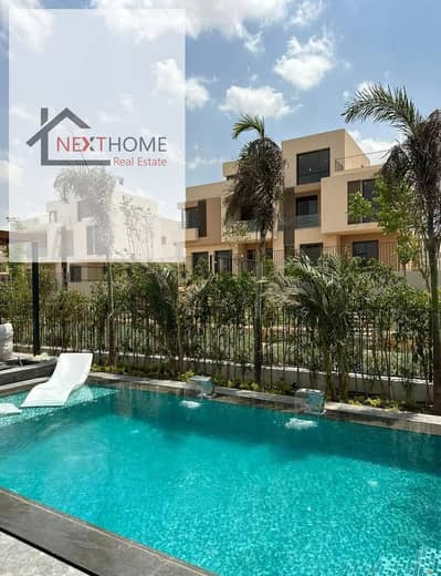 Ready to Move Fully Finished Chalet with Garden 110 sqm for Sale in June Sodic – Lagoon View, North Coast
