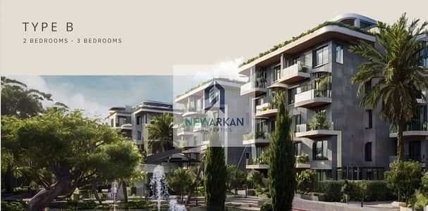 Apartment for sale,84m in sheikh zayed dp416.000 EGP instellment up to 12years