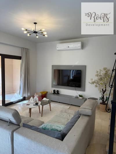 للايجارتوين هاوس بحديقة مميزة متشطب بالتكييفات فى ميفيدا التجمع الخامس For Rent Twinhouse Finished with AC/S,in Mivida ,5th Settlement.