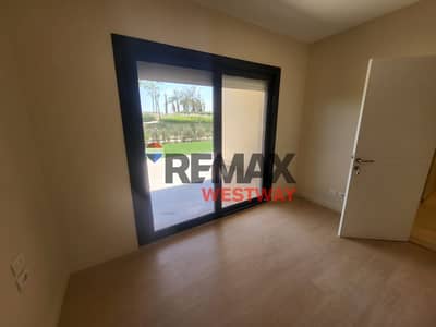 شقه ارضى بجاردن للايجار في او ويست    Ground apartment for rent in O west Orascom