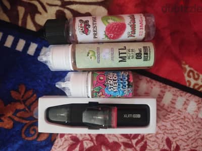 جهاز OXOVA XLIM  Go2+٢كاردريدج +٣ ازايز ليكويد