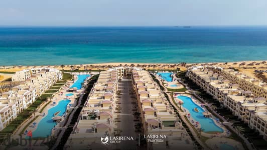 شاليه 160م في لاسيرينا بالم بيتش السخنة. . استلام 6 شهور وبخصم تقسيط 20% أو 40% للكاش