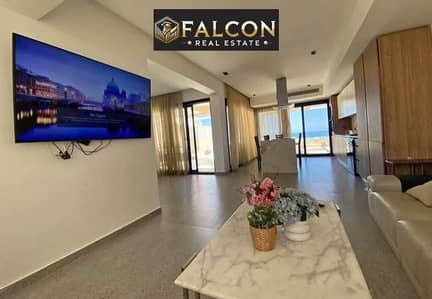Chalet for sale in Marsa Baghush, Lagoon view - First Row, with a 30% discount. Fully finished. Minutes from Caesar Bay and John Sodic - Mountain View