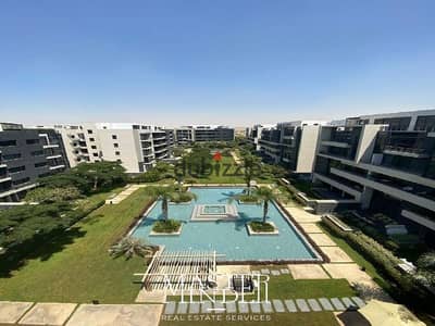 Fully finished apartment with attractive price for sale with water features view in WaterWay 1 ,New Cairo