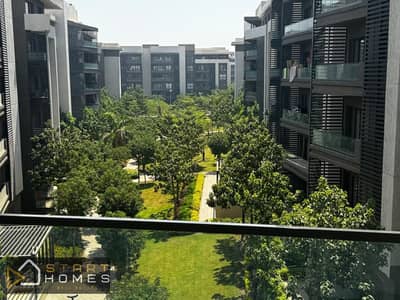 150 sq m, 3 furnished rooms for rent in Madinaty B15, overlooking a garden, with distinctive finishing and close to services.