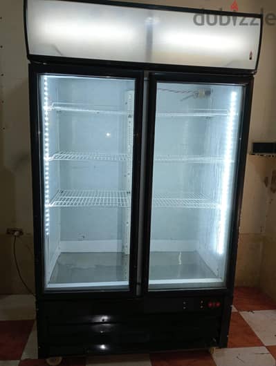 ثلاجة عرض 2 باب جامبو بحالة الزيرو