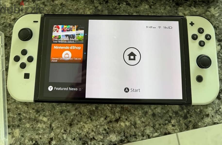 Nintendo switch OLED without games 1