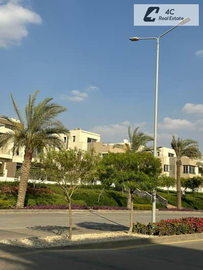 شقة ارضي بجاردن 150 متر استلام فوري طوب احمر في palm hills new cairo فيو مفتوح