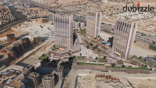 فرصة استثمارية في 205 اركان بالم شقة فندقية 130م بإدارة إنتركونتننتال – أعلى برج في غرب القاهرة