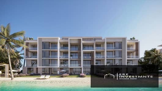 شاليه | متشطب بالكامل باتكيفات والمطبخ | لوكيشن مميز جدا | للبيع في ازها الساحل الشمالي Azha North Coast