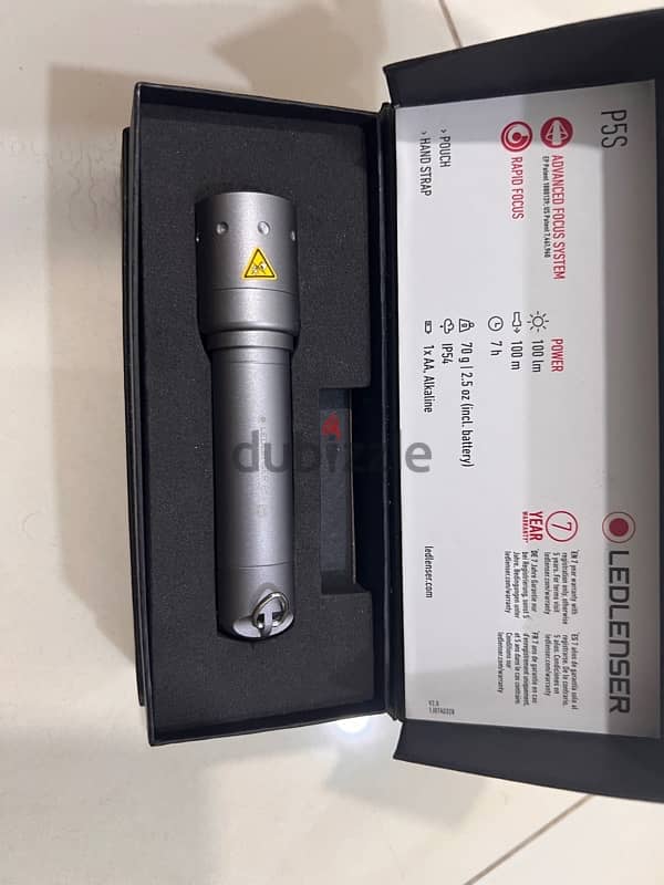 Ledlenser P5S Flashlight 1