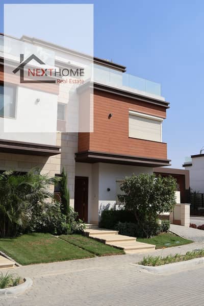 Townhouse villa for sale at the lowest price 176 m 3 bedrooms down payment &installments available in Azzar 2 Golden Square Fifth Settlement New Cairo