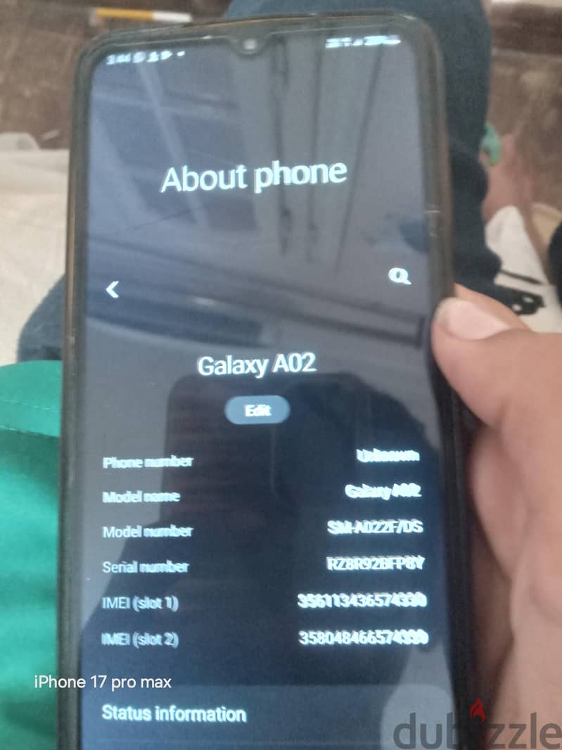 Samsung A02e 3