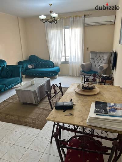 Fully furnished apartment for sale great price ready to move in 2 bedrooms typical floor 90 sqm in Al Rehab 1 - Phase Two - New Cairo