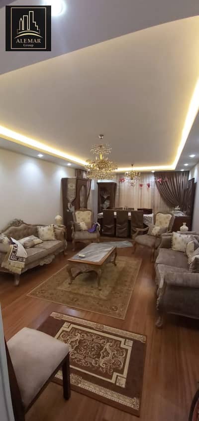 Apartment 140 square meters the most demanded model for sale cash in the finest stages of Madinaty stage B12 finishing ultra super lux next to services and the mosque and close to the craft zone