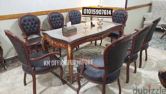 ميتنج روم/ترابيزة مودرن/ترابيزة اجتماعات كلاسيك خشب زان Meeting table