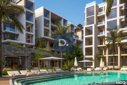 امتلك شقة 73م (غرفتين) Pool View في كومباوند Stay In أمام جامعة MSA بمقدم يبدأ من 314 ألف وقسط حتى 8 سنين شامل الجراج.