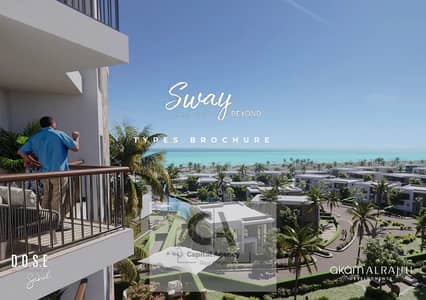 Chalet for sale fully finished with air conditioning hotel-style finishing only 5% down payment with a direct sea view directly from the develope