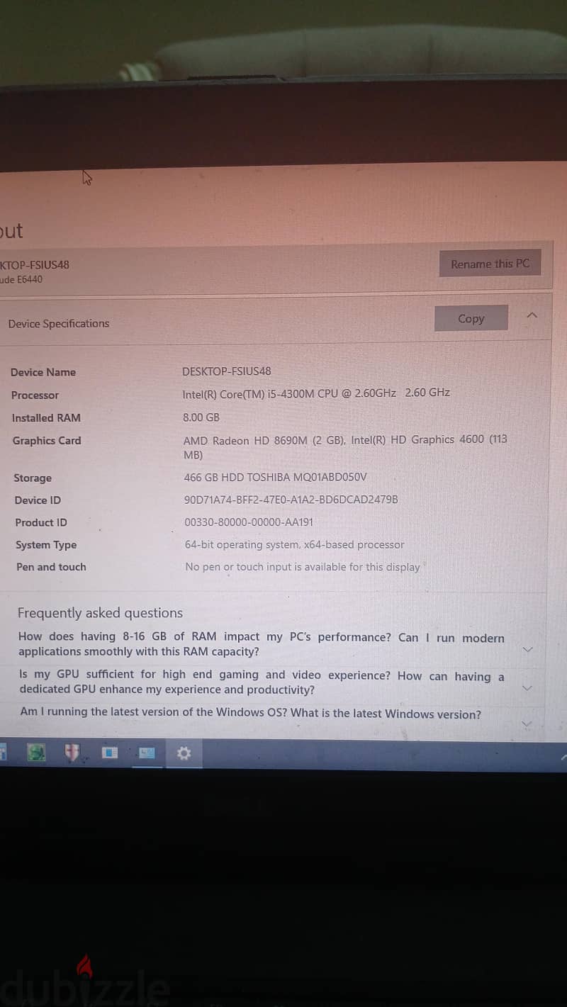 laptop dell 5