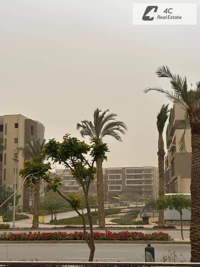 شقة 202 متر ارضي بجاردن 234متر الجاردن استلام فوري محارة في مبني فاميلي هاوس في Palm hills new cairo