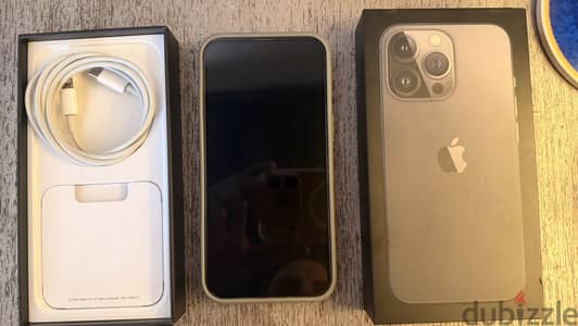 للبيع:iPhone 13 Pro – سعة 128 جيجابايت – اللون جرافيتي - مدفوع الضريبة