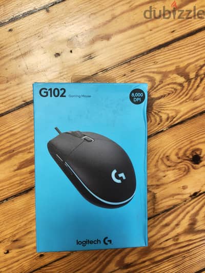 Logitech 102 gaming mouse sealed (متبرشم)