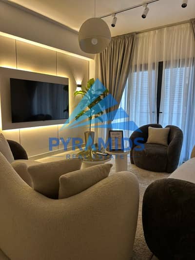 Special Rental Opportunity in Madinaty – Privado Compound  Apartment in a prime location at Group 131  Open garden view, directly next to the mosque a