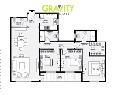 **Own a 3-bedroom apartment in Azalea October, immediate delivery. 10% down payment and installments over 5 years. Prime location on Boulevard Axis wi