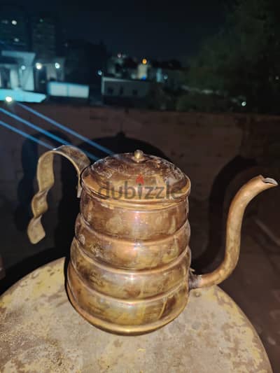 ابريق شاي نحاس
