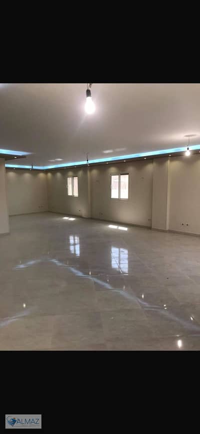 شقة روف فاضيه 250 متر للايجار في الياسمين 2 فيلات في التجمع الاول بالقرب من المحاور الرئيسية و الرحاب