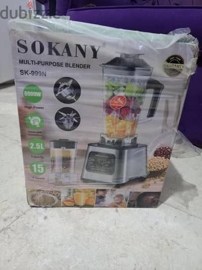 خلاط Sokany جديد