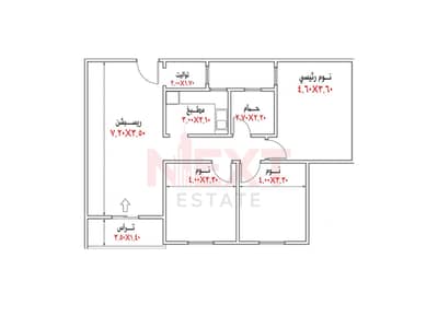 Apartment for Sale – 140 sqm | Smouha – Captain Sherif Ramzy Street