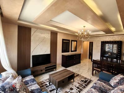 Furnished hotel apartment in Al Rehab, 131 sq m.   Furnished apartment for rent in Al Rehab - Al Rehab 2  131 sq m  3 bedrooms  2 bathroom