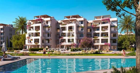 بسعر أقل من السوق شاليه للبيع في هاسيندا ويست جاهز للاستلام