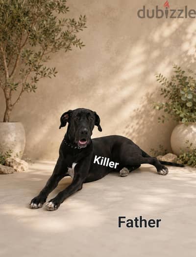 great dane puppy جريت دان