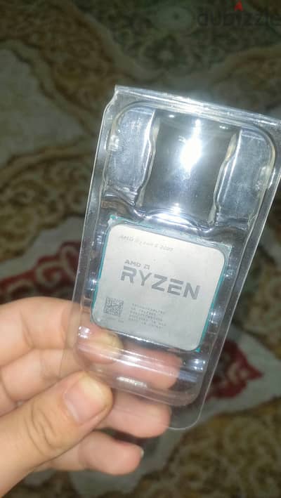 Ryzen 5 2600 + مروحة RGB احترافية | حرارة مم
