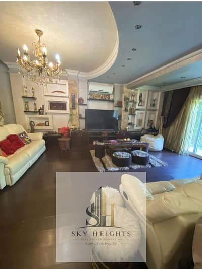 For sale: a unique twin villa in Rehab 2 – T model, double, building area: 310 sq meters
