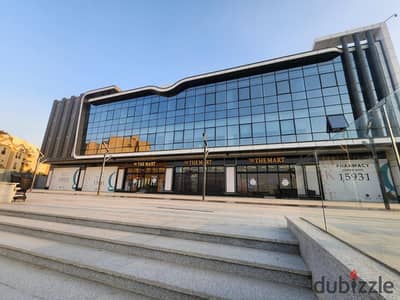 *An opportunity that will not be repeated in the Fifth Settlement for cash sale or installment and available for rent*  *Office or shop or clinic* for cash sale or installment in a premium location in the ledge mall  New Cairo -  South Investors next to Mountain View Compound   - Area:  77 m - First floor  - Est