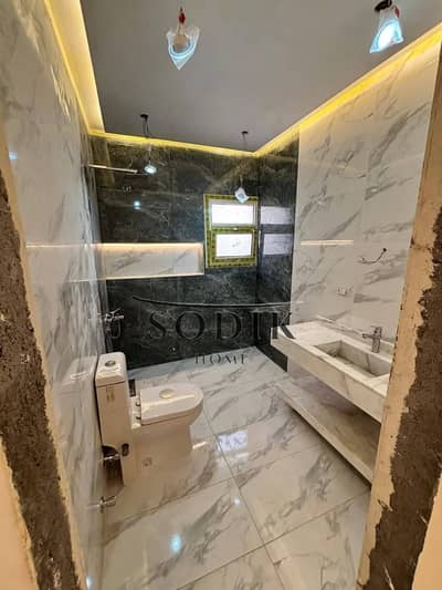 Apartment for sale in Obour City, 7th District, villas, one of the most prestigious areas in Obour City, near Ahmed El Sherif Mosque, first balcony ab