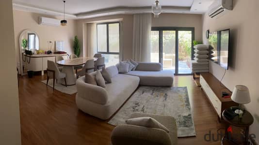 First Use Furnished Ground Floor Apartment with Garden for Rent in Sodic Eastown
