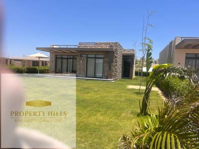 FOR SALE IN SOMABAY TWINVILLA PRIME LOCATION SEA AND LAGOON VIEW WITH ONLY 5% DOWN PAYMENT AND INSTALLMENTS OVER ALONG NEXT TO MARASSI RED - EL OLYAN
