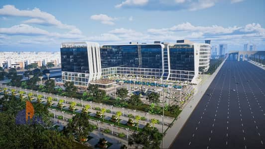 مكتب إدارى للبيع على بن زايد الجنوبى دايركت فى قلب العاصمة الإدارية الجديده New Administrative Capital