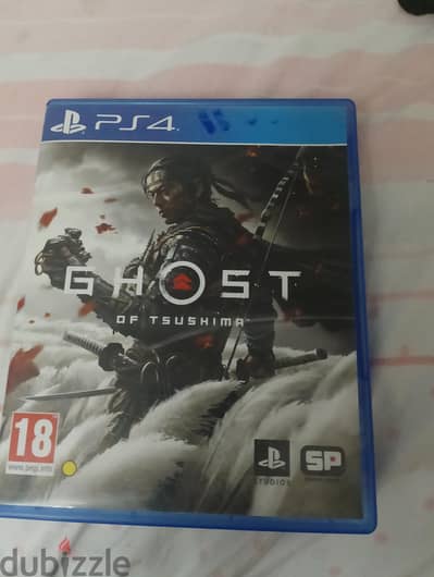 Ghost of Tsushima PS4 used (like new)