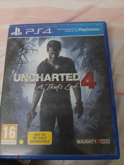 uncharted 4 used (like new)