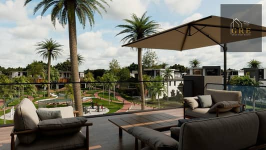  Townhouse of 225m for sale with a 10% down payment and installments up to 10 years – luxurious design and a unique investment opportunity inside Menorca Zayed – spacious reception and open views and a distinguished location