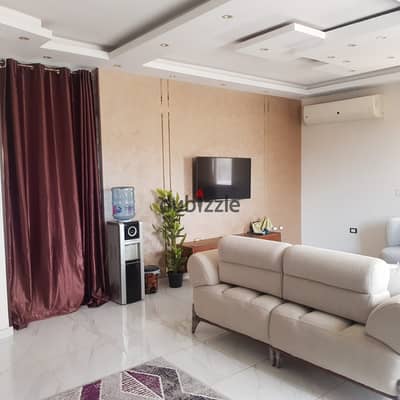For sale a distinctive apartment in the finest neighborhoods of Sheikh Zayed, the ninth district, adjacent to the villa on Al-Bustan main street, and the entrance to Zayed 5, near Mazar Mall and the tourist promenade, España Plaza, and close to all services and transportation.