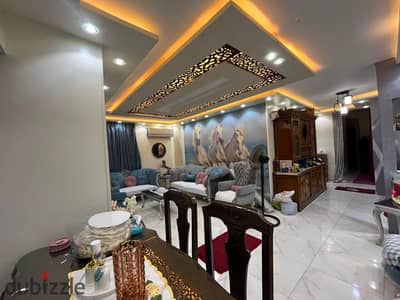 160m apartment with a private entrance and garden in the best locations of October | 6October super lux finishing and garage share