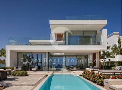 Villa for sale | full sea view | 7 master bedrooms | marassi Emaar