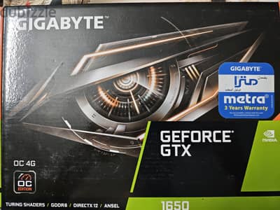كرت شاشه GTX 1650 d6