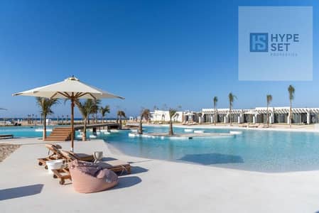 Pay EGP 850,000 Own a fully finished corner chalet at D Bay , North Coast | sea & pool view , near Fouka Bay & Hacienda Blue , South Med , La Sirena